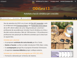 ODiSsea13 - Acció climàtica a centres de secundària